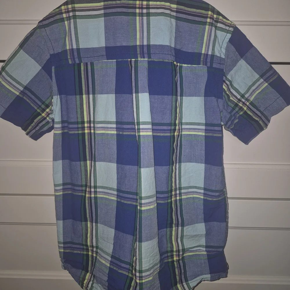The Children's Place Blue Plaid Kids Shirt